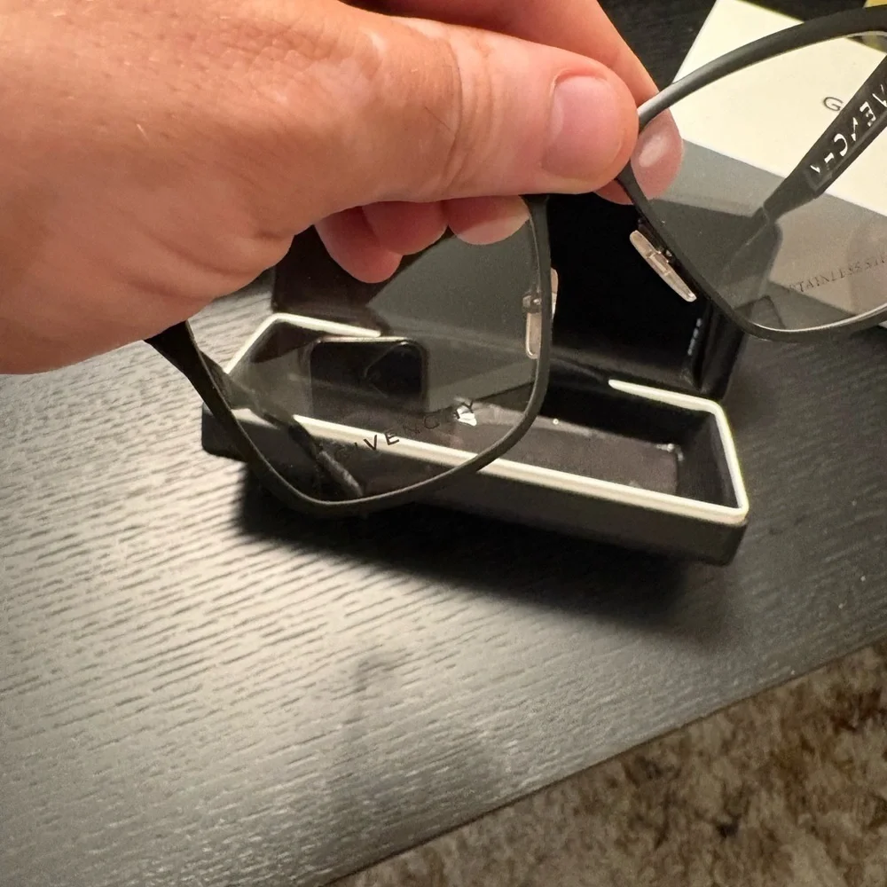 Givenchy women's Glasses in Black and Silver